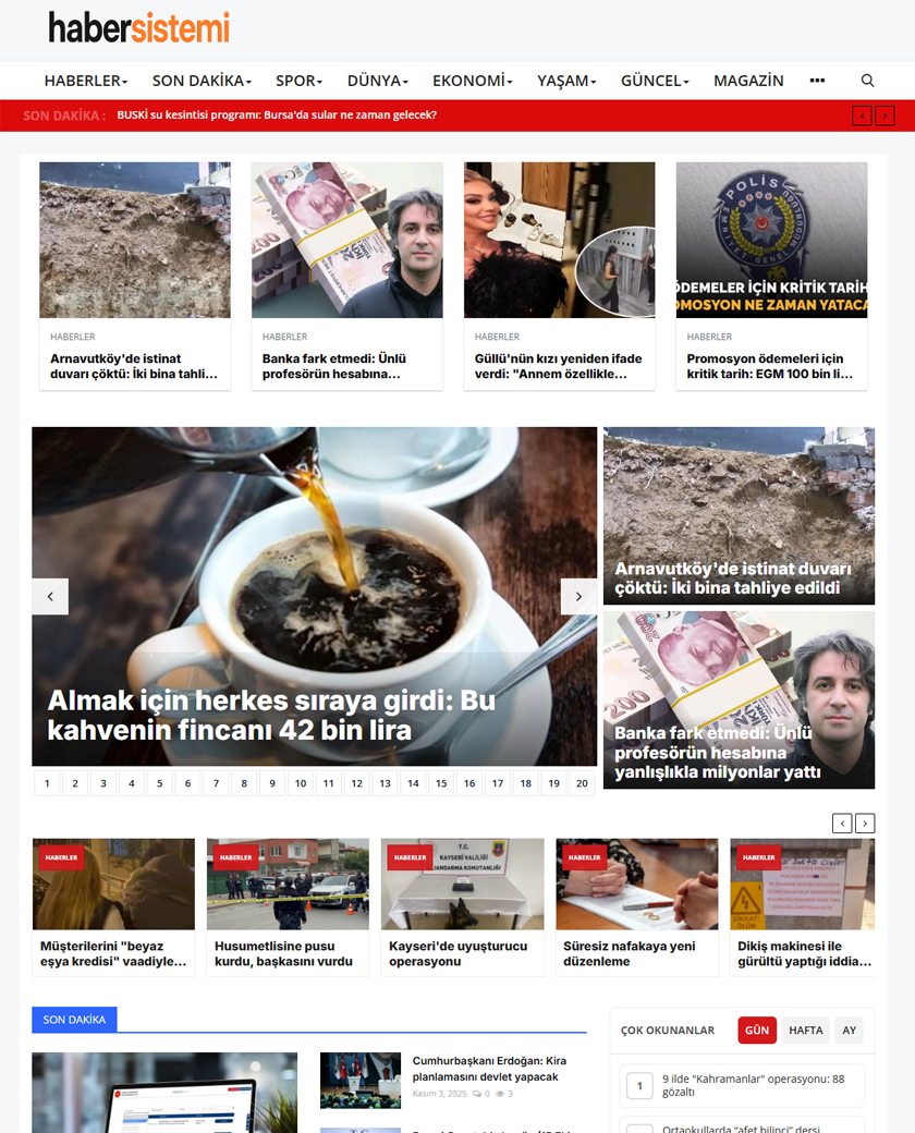 Klasik Haber Sistemi